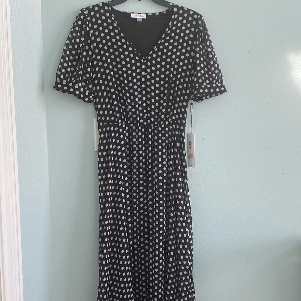Calvin Klein maxi dress.